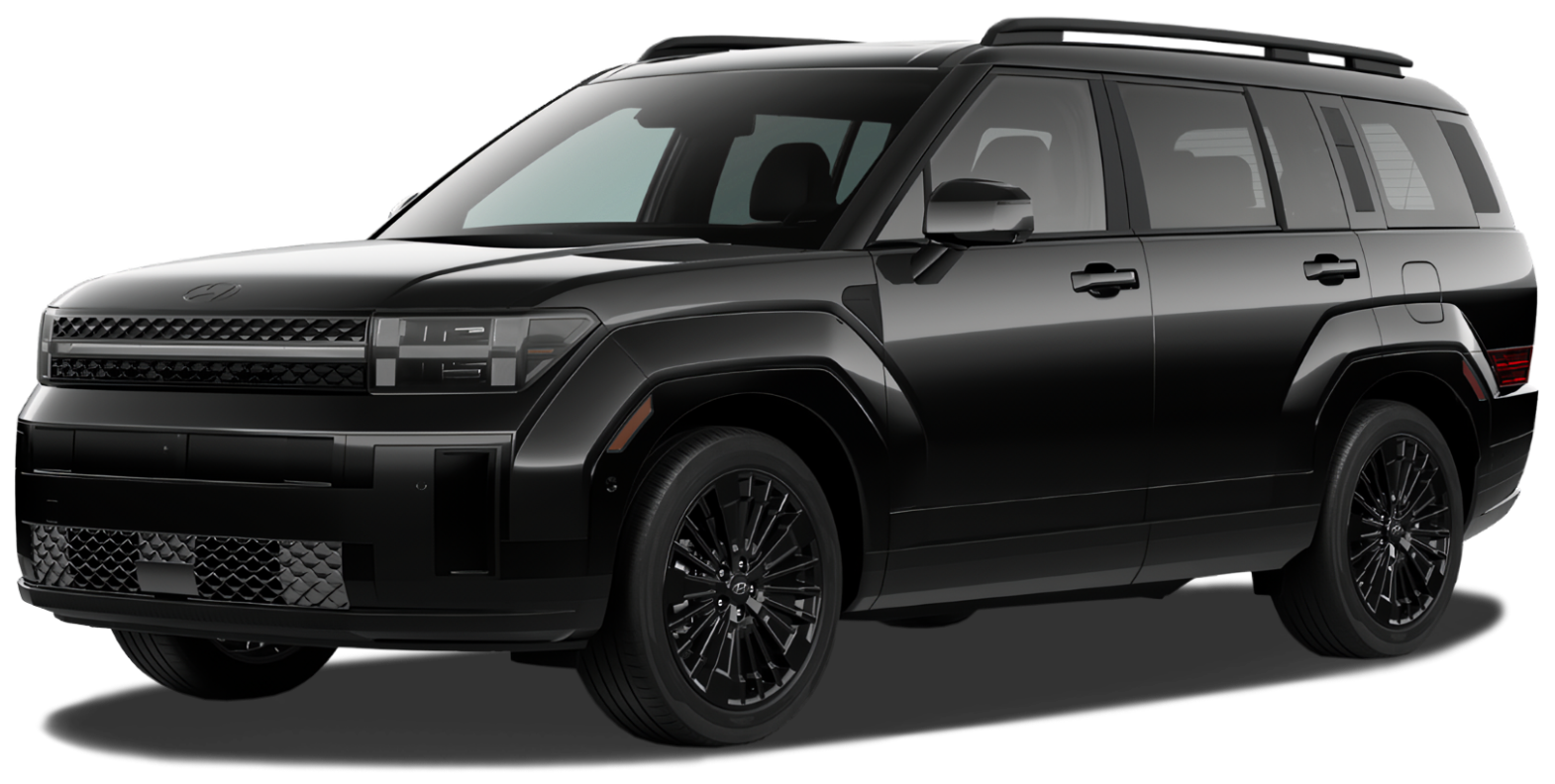 Hyundai Santa Fe V, Abyss Black, 5700000 рублей, вид 2