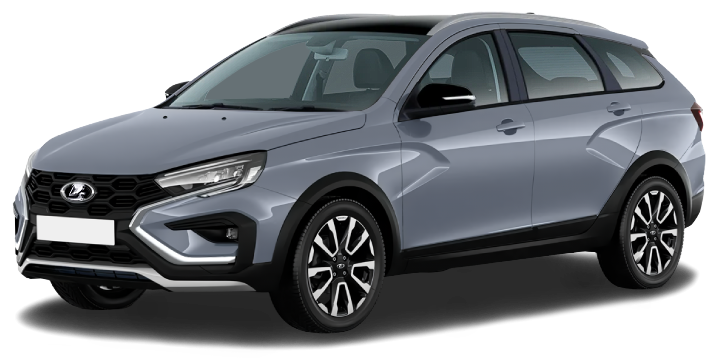 LADA Vesta SW Cross I Рестайлинг (NG), Серый "Тайфун", 1713000 рублей, вид 2