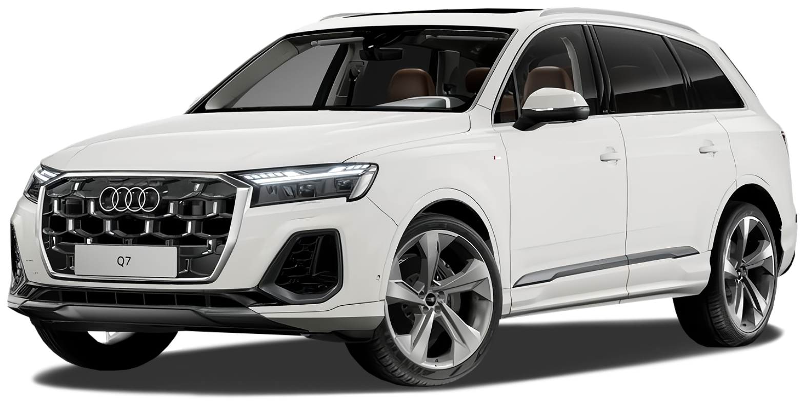 Audi Q7 II (4M) Рестайлинг 2, Carrara White, 12590000 рублей, вид 2