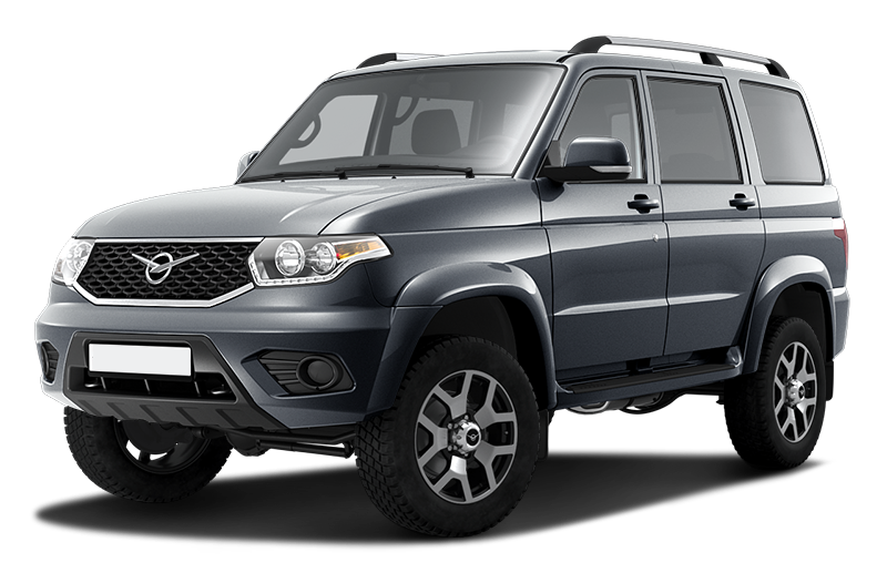 

Uaz Patriot 2.7 (150 л.с.) 5MT AWD, Темно-серый металлик
