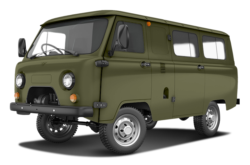 

Uaz 3741 (остеклённый фургон) 2.7 (112 л.с.) 5MT AWD, Защитный неметаллик