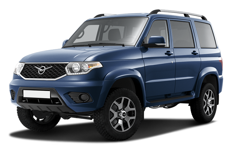 

Uaz Patriot 2.7 (150 л.с.) 5MT AWD, Темно-синий металлик