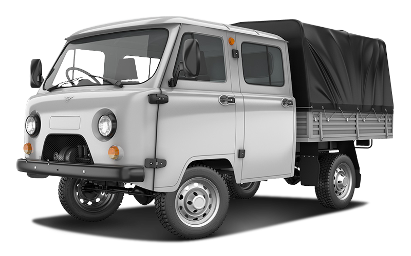 

Uaz 3909 (фургон) 2.7 (112 л.с.) 5MT AWD, Серый неметаллик