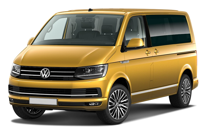 

Volkswagen Multivan 2.0 (150 л.с.) 7RT AWD, Жёлтый `куркума`;металлик