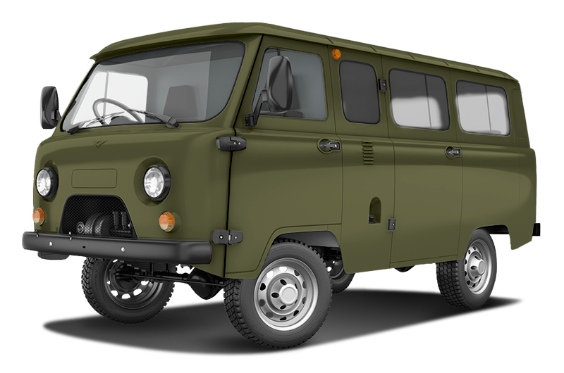 

Uaz 2206 (микроавтобус) 2.7 (112 л.с.) 5MT AWD, Зеленый неметаллик