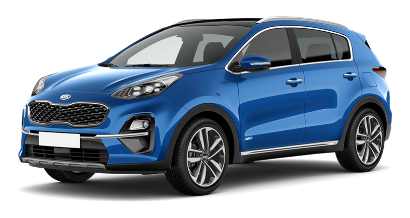 

Kia Sportage 2.4 (184 л.с.) 6AT AWD, Blue flame