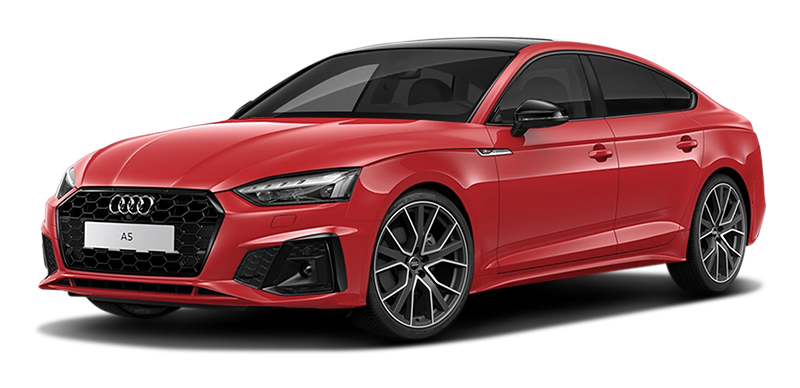 

Audi A5 Sportback 2.0 (190 л.с.) 7RT FWD, Красный;металлик (tango red)