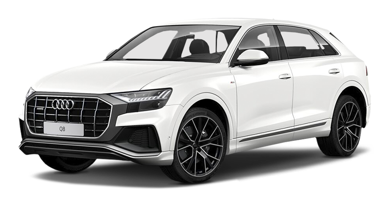 

Audi Q8 3.0 (249 л.с.) 8AT AWD, Белый (carrara white)