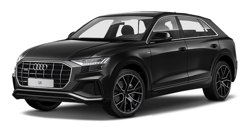 

Audi Q8 3.0 (249 л.с.) 8AT AWD, Чёрный (night black)
