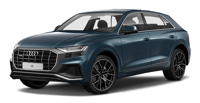 

Audi Q8 3.0 (249 л.с.) 8AT AWD, Синий;металлик (galaxy blue)
