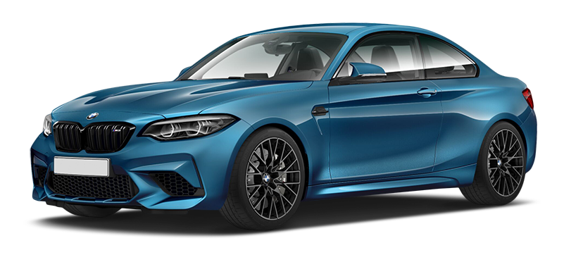 

Bmw M2 3.0 (410 л.с.) 7RT RWD, Голубой лонг-бич