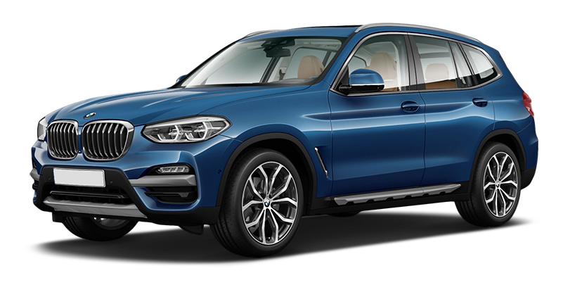

Bmw X3 3.0 (249 л.с.) 8AT AWD, Синий фитоник