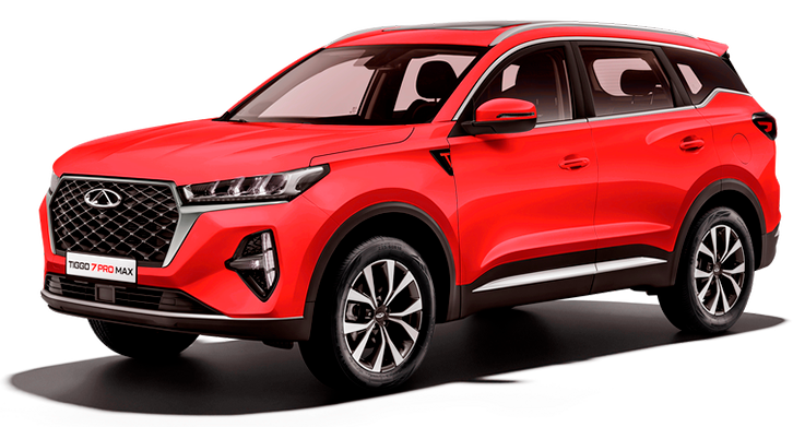 Chery Tiggo 7 Pro Max I, Огненный красный, 2050000 рублей, вид 2