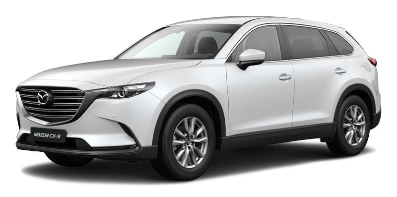 

Mazda CX-9 2.5 (231 л.с.) 6AT AWD, Snowflake white pearl