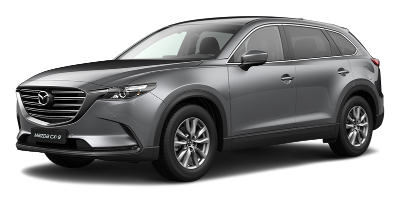 Mazda CX-9 2.5 (231 л.с.) 6AT AWD, Machine grey