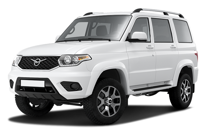 

Uaz Patriot 2.7 (150 л.с.) 5MT AWD, Белый