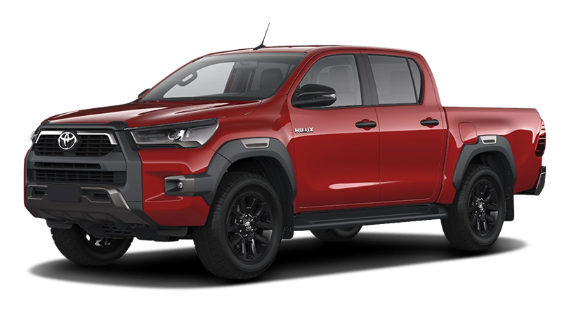 

Toyota Hilux 2.8 (200 л.с.) 6AT AWD, Красный;металлик