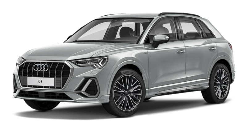 

Audi Q3 2.0 (180 л.с.) 7RT AWD, Серебристый;металлик (floret silver metallic)