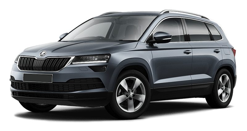 

Skoda Karoq 1.4 (150 л.с.) 7RT AWD, Серый platinum металлик