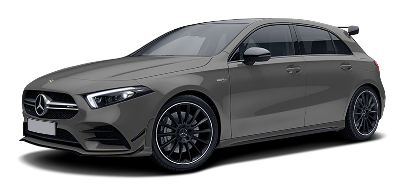 

Mercedes_benz AMG A-Класс хэтчбек 2.0 (306 л.с.) 7RT AWD, Серые горы металлик