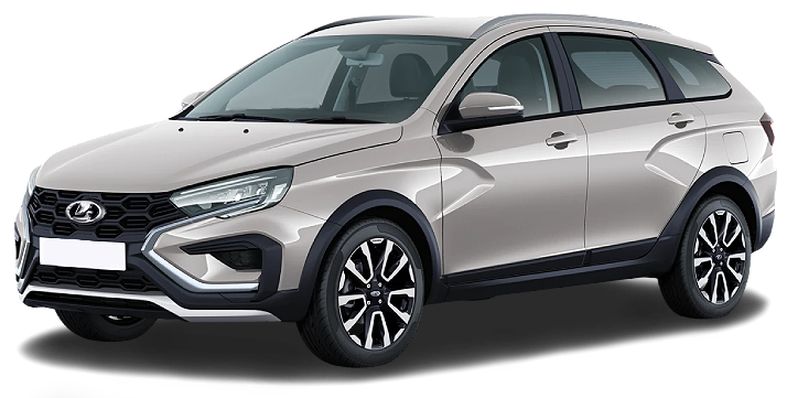 LADA Vesta SW Cross I Рестайлинг (NG), Серебристый "Платина" металлик, 1779000 рублей, вид 2