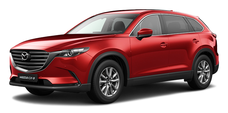 

Mazda CX-9 2.5 (231 л.с.) 6AT AWD, Soul red