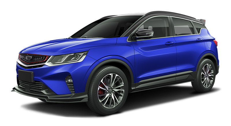 

Geely Coolray 1.5 (150 л.с.) 7RT FWD, Синий