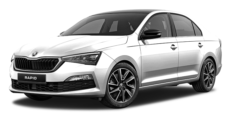 

Skoda Rapid 1.6 (90 л.с.) 5MT FWD, Белый pure