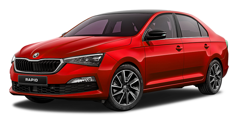 

Skoda Rapid 1.6 (110 л.с.) 5MT FWD, Красный металлик ruby red