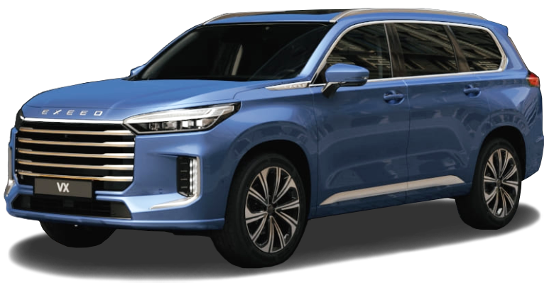 EXEED VX I Рестайлинг, Кассиопея (голубой), 5340000 рублей, вид 2