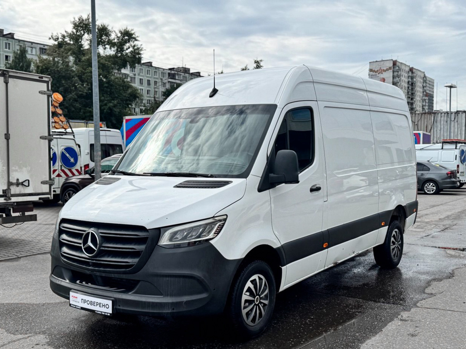 Mercedes-Benz Sprinter микроавтобус 2018 – н.в., II (W906) Рестайлинг