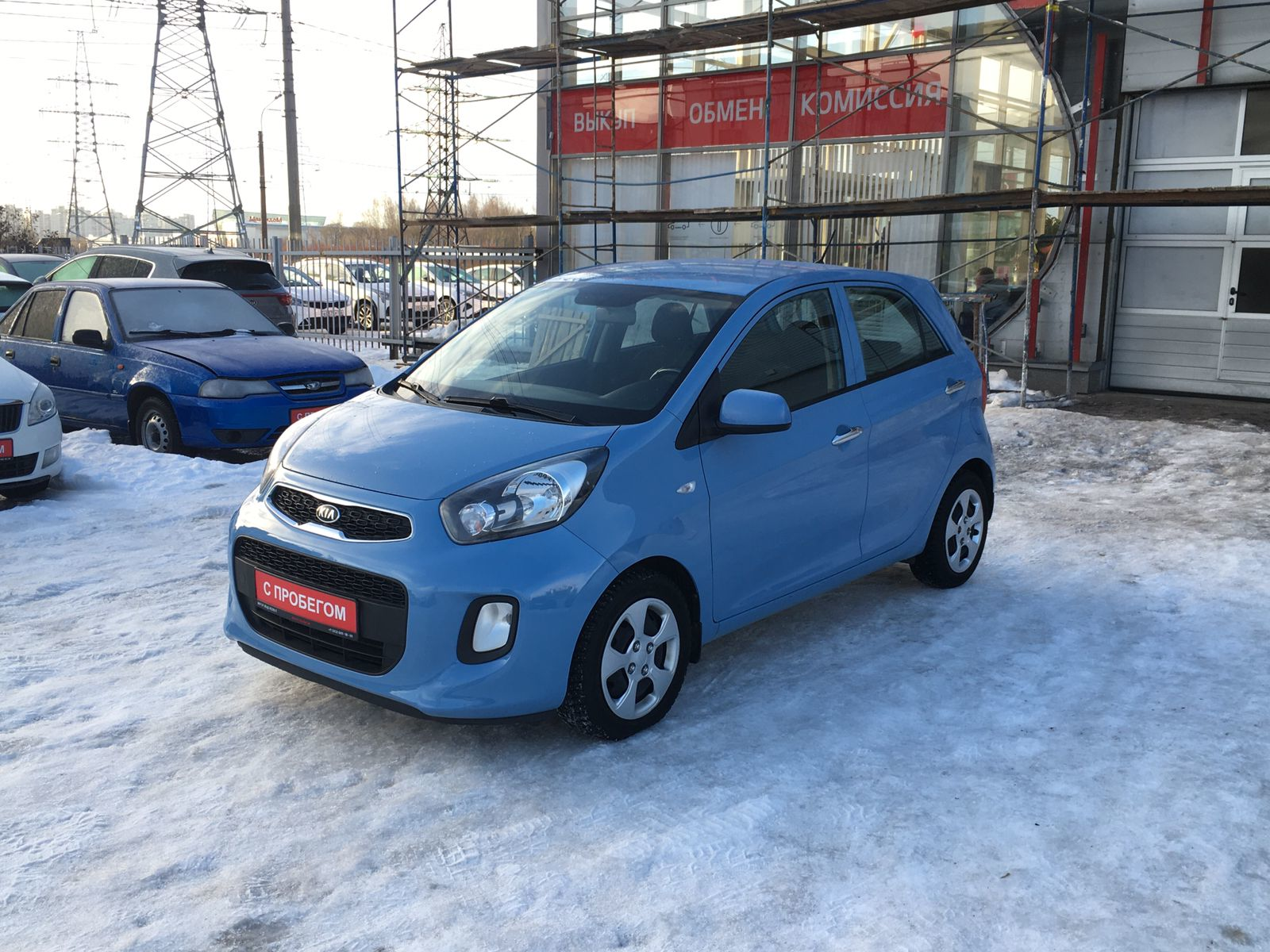 Киа Пиканто с монобровью