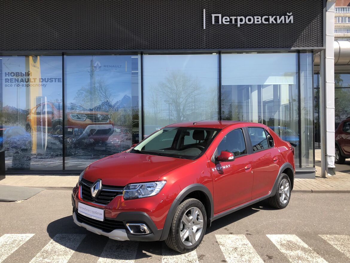 Купить Рено Логан Степвей Новый В Спб