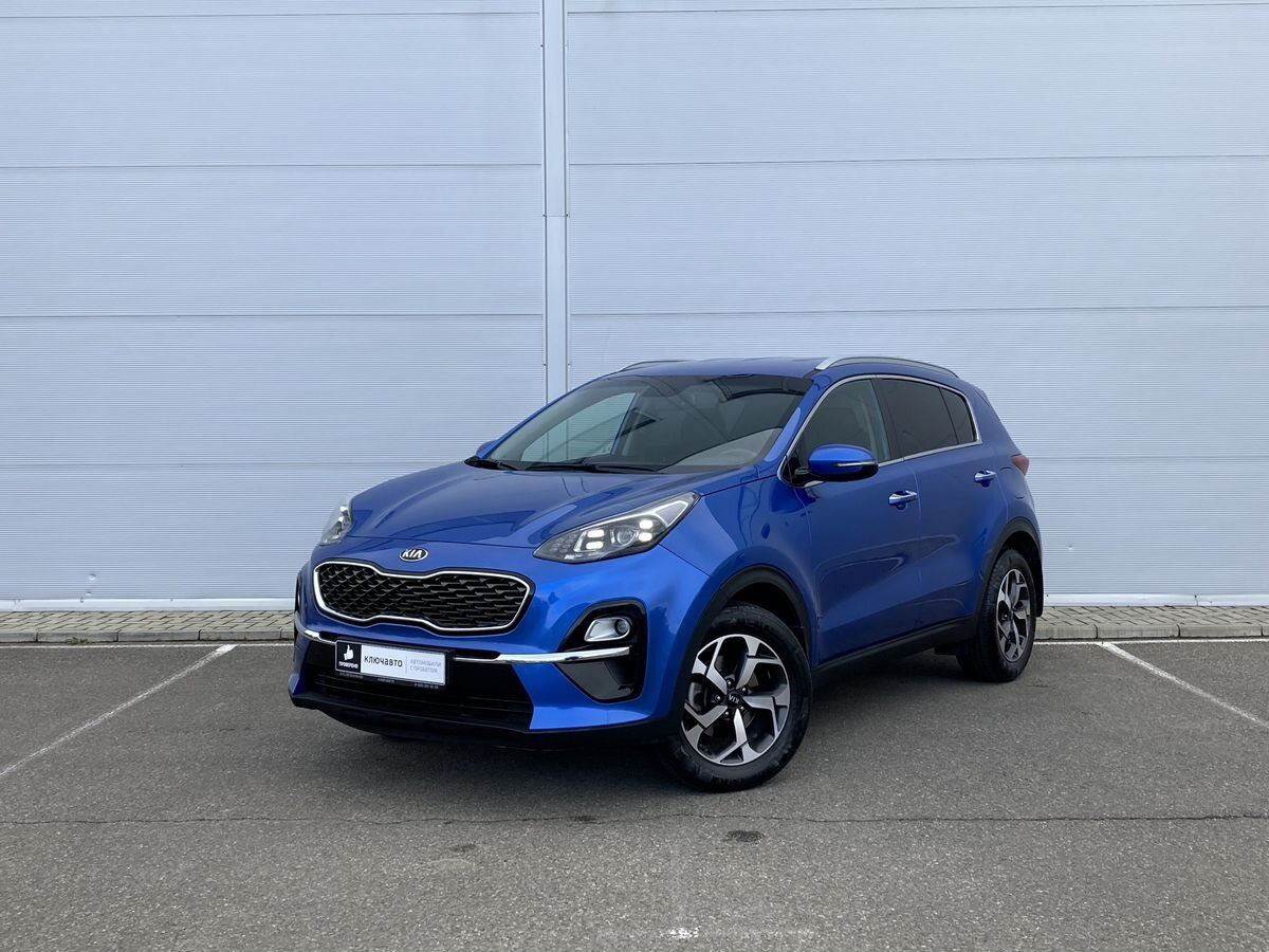Kia Sportage 2019 синий