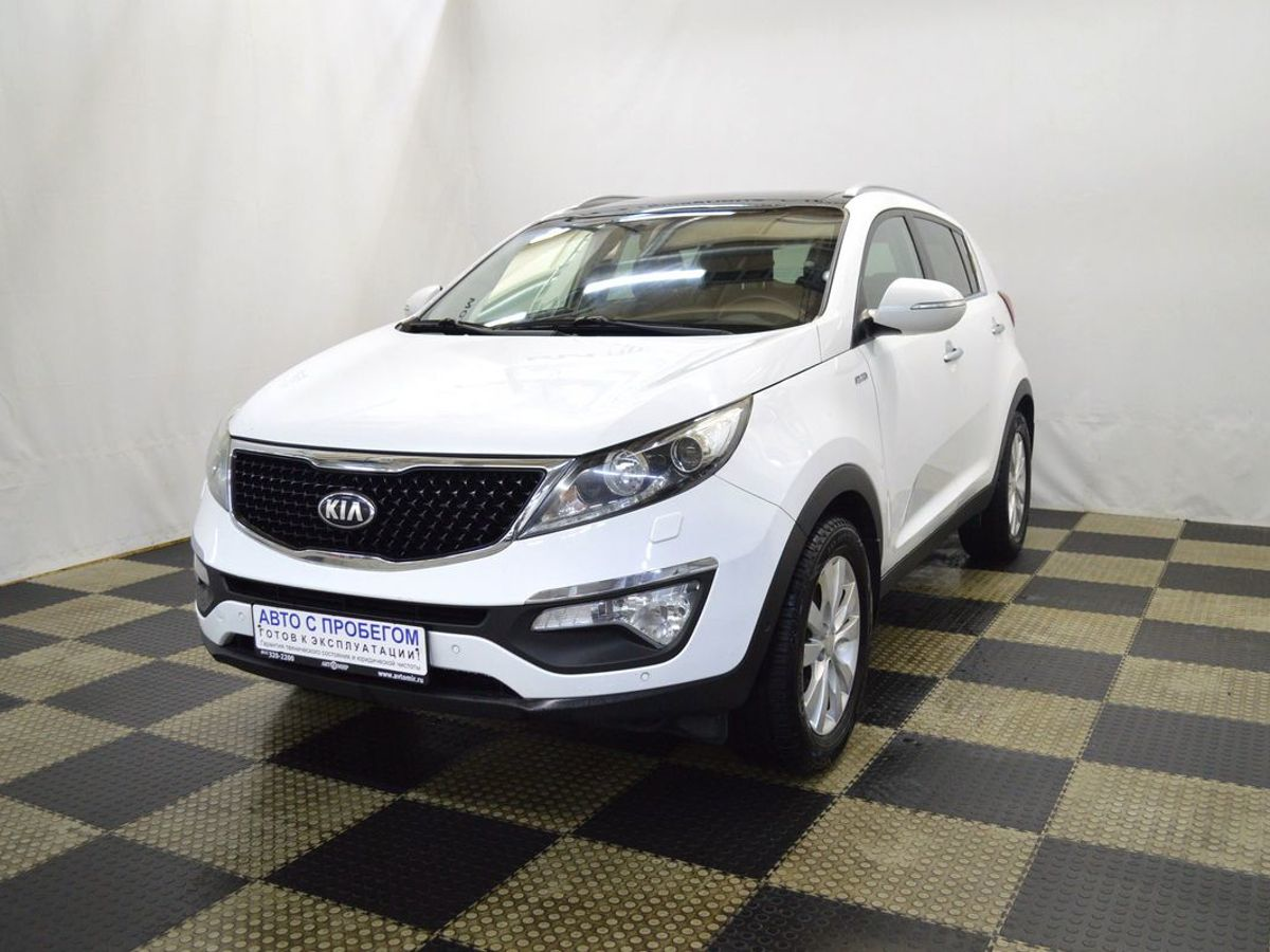Subaru Sportage белая