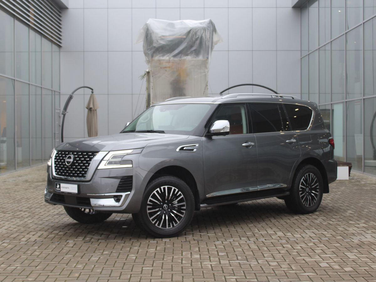 Nissan Patrol 2022 решетка