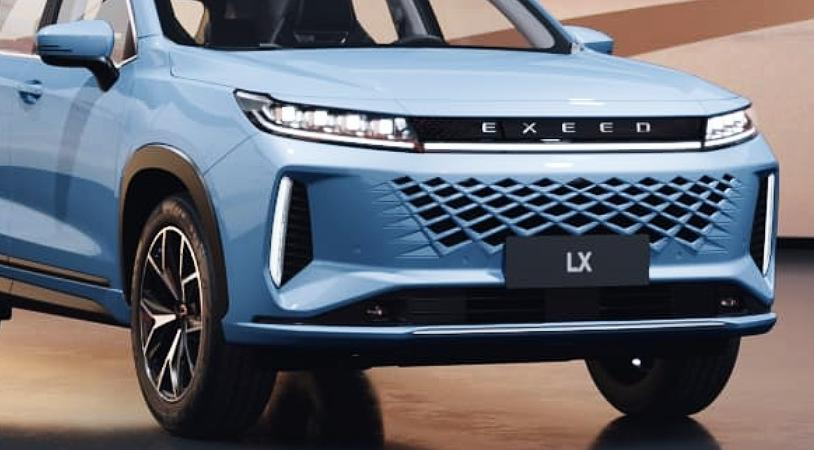 EXEED LX I Рестайлинг 2, Кассиопея (голубой), 2460000 рублей, вид 3