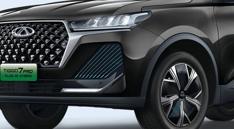 Chery Tiggo 7 Pro Plug-in Hybrid I, Глубокий черный, 2800000 рублей, вид 3