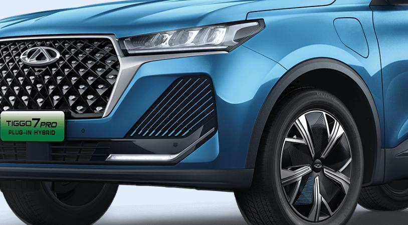 Chery Tiggo 7 Pro Plug-in Hybrid I, Небесный синий, 2800000 рублей, вид 3