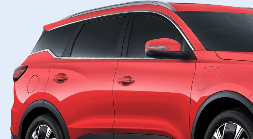 Chery Tiggo 7 Pro Plug-in Hybrid I, Огненный красный, 4050000 рублей, вид 4