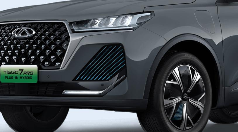 Chery Tiggo 7 Pro Plug-in Hybrid I, Стальной серый, 2630000 рублей, вид 3