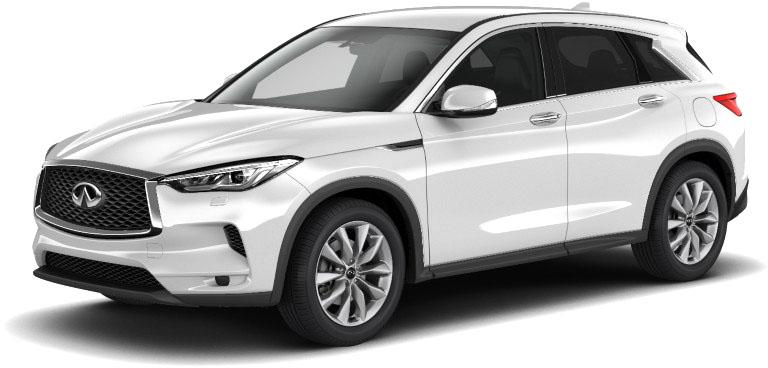 Infiniti QX50 II, Lunar White / Лунный белый, 6490000 рублей, вид 2