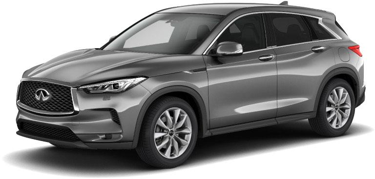 Infiniti QX50 II, Liquid Platinum / Серебристый (металлик), 6390000 рублей, вид 2