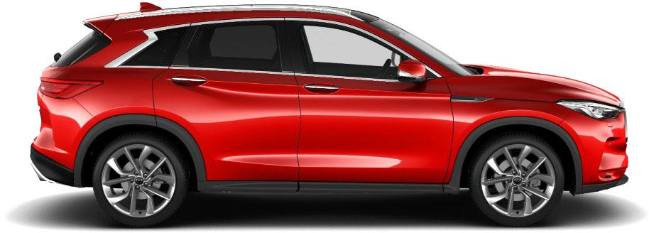 Infiniti QX50 II, Dynamic Sunstone Red / Динамичный красный (специальный металлик), 6490000 рублей, вид 6