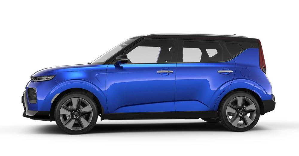 KIA Soul III, Neptune Blue / Cherry Black, 2719987 рублей, вид 4