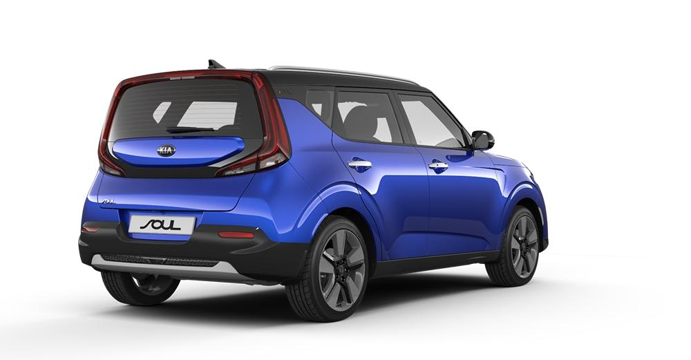 KIA Soul III, Neptune Blue / Cherry Black, 2719987 рублей, вид 7