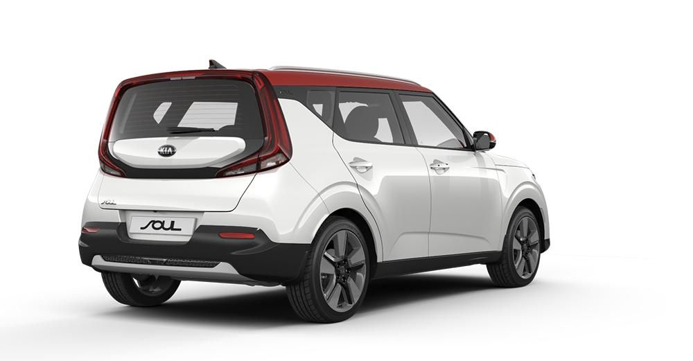 KIA Soul III, Clear White / Inferno Red, 2719986 рублей, вид 7