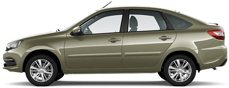 LADA Granta лифтбек I Рестайлинг, Золотисто-коричневый "Кориандр", 775000 рублей, вид 3