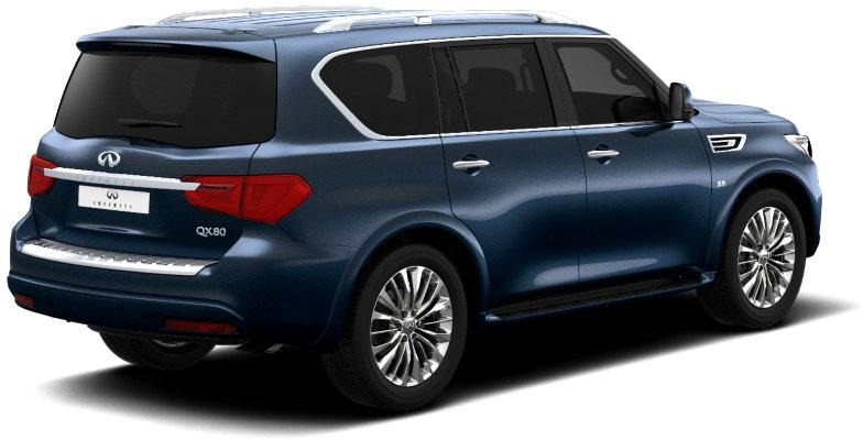 Infiniti QX80 I Рестайлинг 2, Hermosa Blue / Синий (металлик), 11990000 рублей, вид 7
