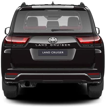Toyota Land Cruiser 300 300 Series, Black, 16980000 рублей, вид 5